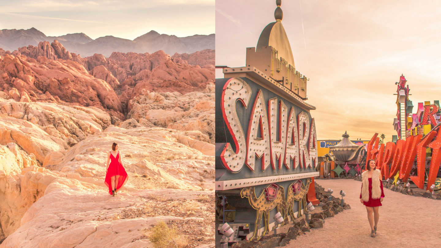 las vegas, valley of fire, state park, neon museum, travel photography, photography tips, instagram guide