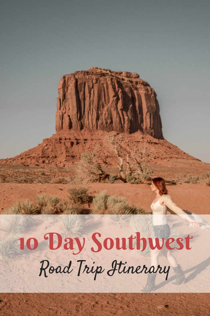 Southwest Road Trip itinerary