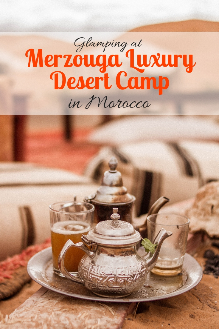 desert glamping camp in Morocco travel