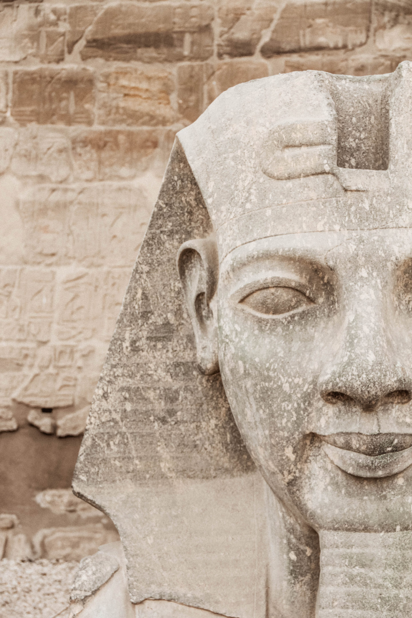 Pharoah Ancient Egypt temple statue