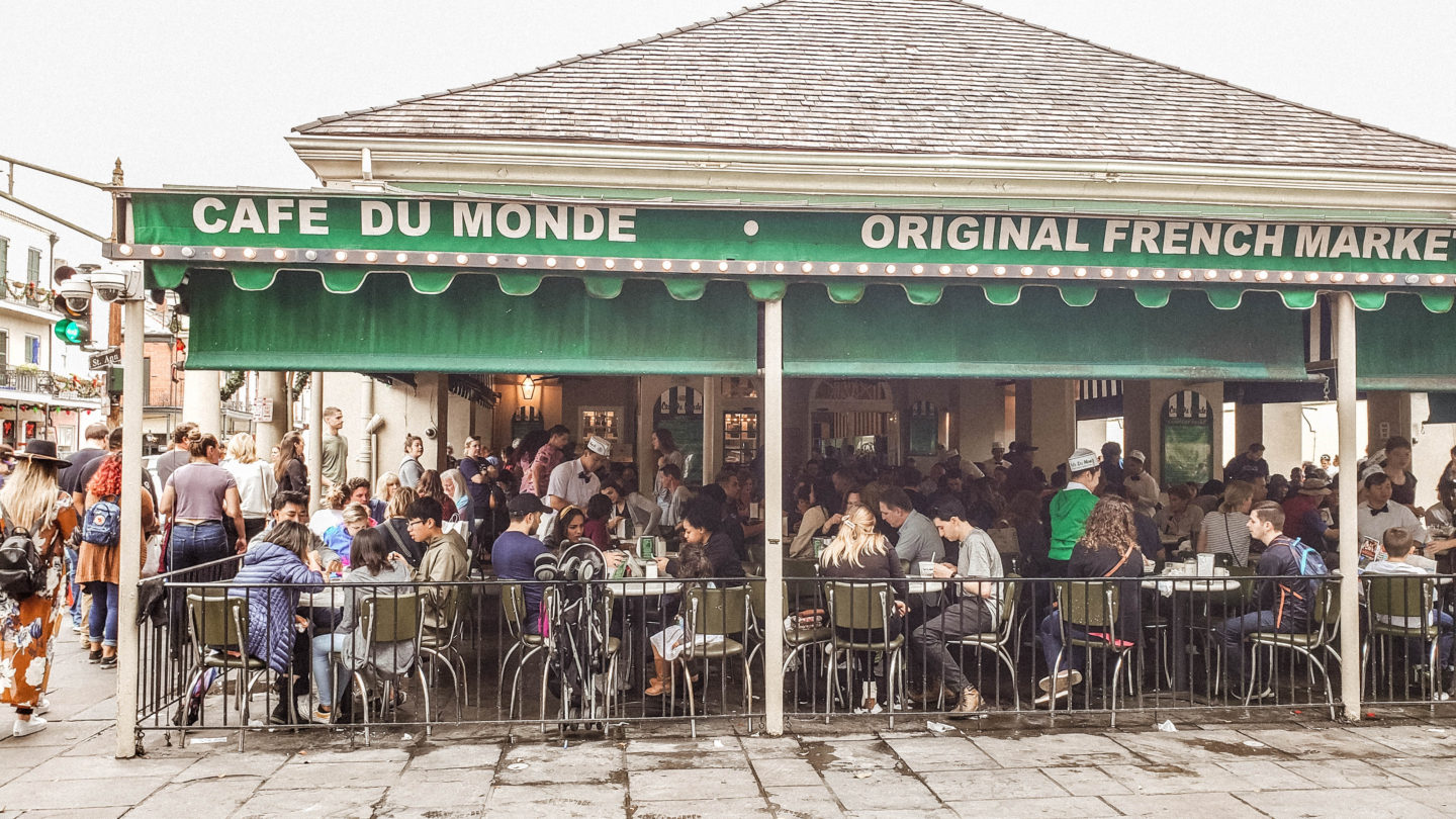 cafe du monde, french quarter, new orleans, visit new orleans