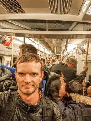 subway, train, crowded transportation, london tube