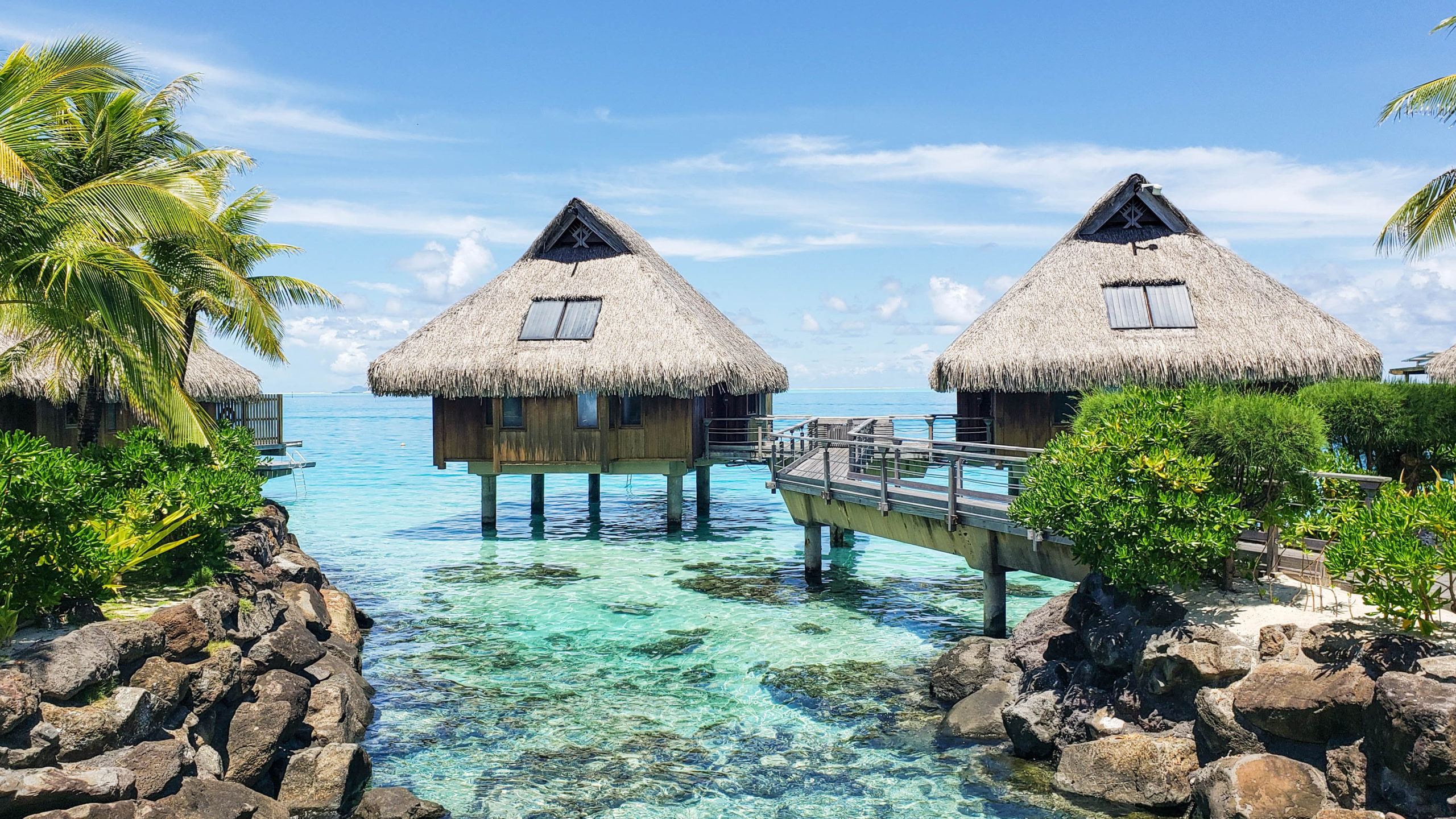 overwater bungalow