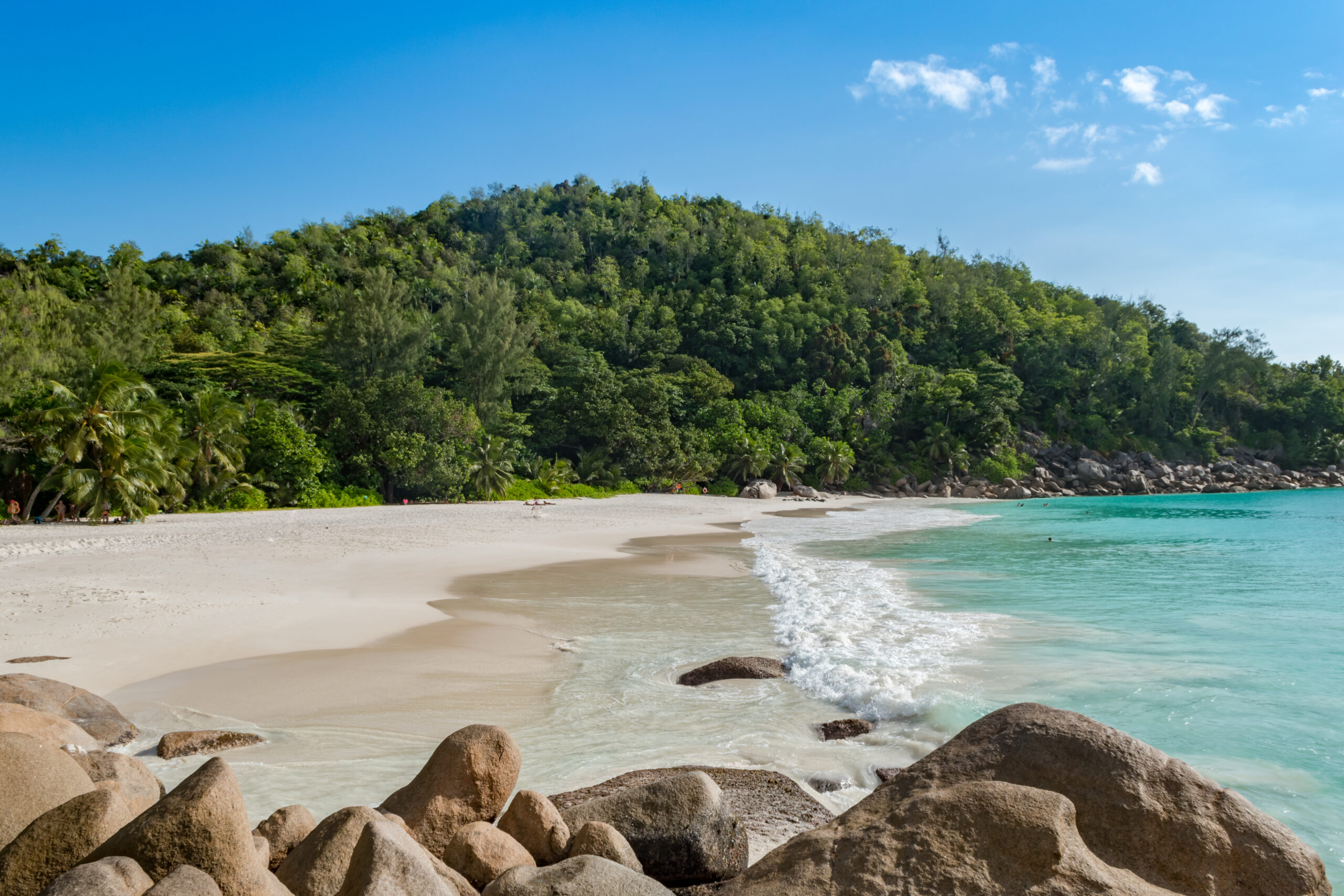 Anse Georgette beach, Praslin, Seychelles
